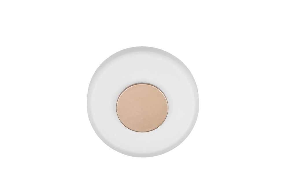 Led wall lamp Celeste with white glass Trio 4017807627350