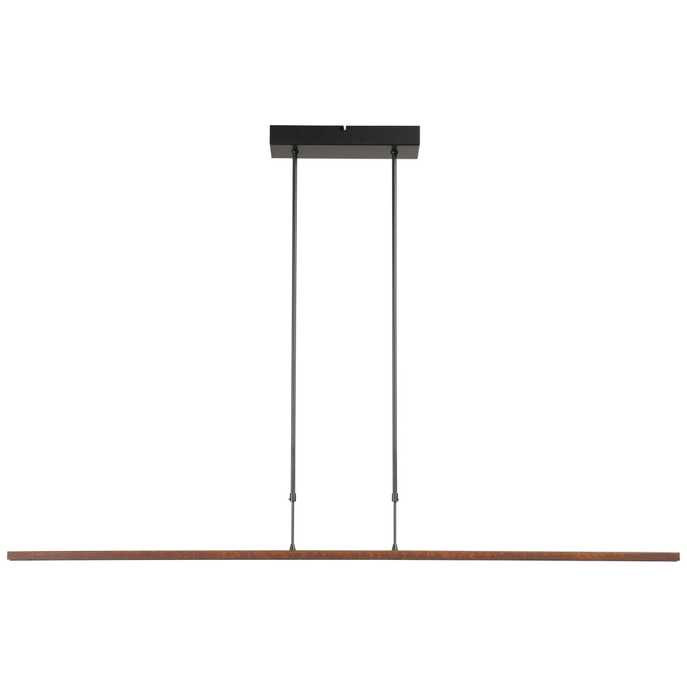 Hanging lamp Iota 160cm rust brown