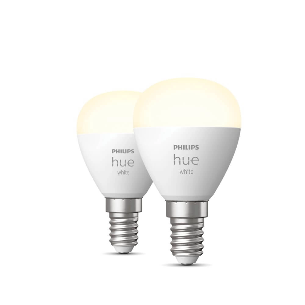 Light source ball Hue - E14 - 6W - White set of 2 Philips 8719514356771