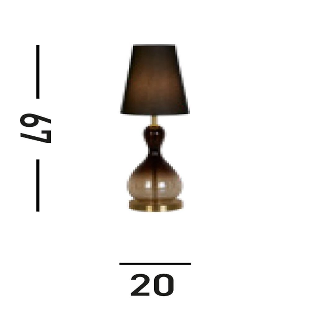 Black table lamp Marakesh with hood Searchlight 5053423267722