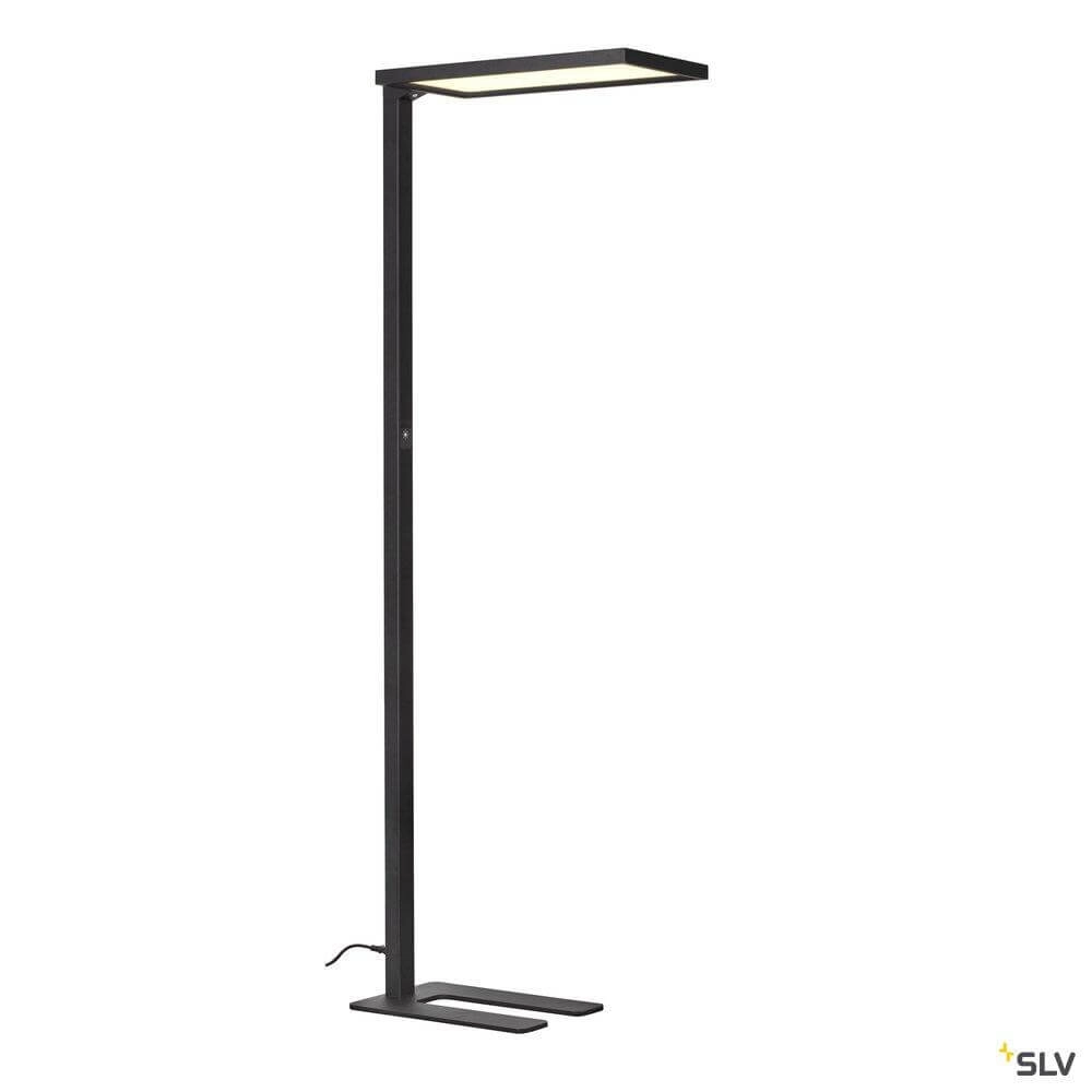 LED floor lamp Worklight office 195cm black SLV 4024163254632
