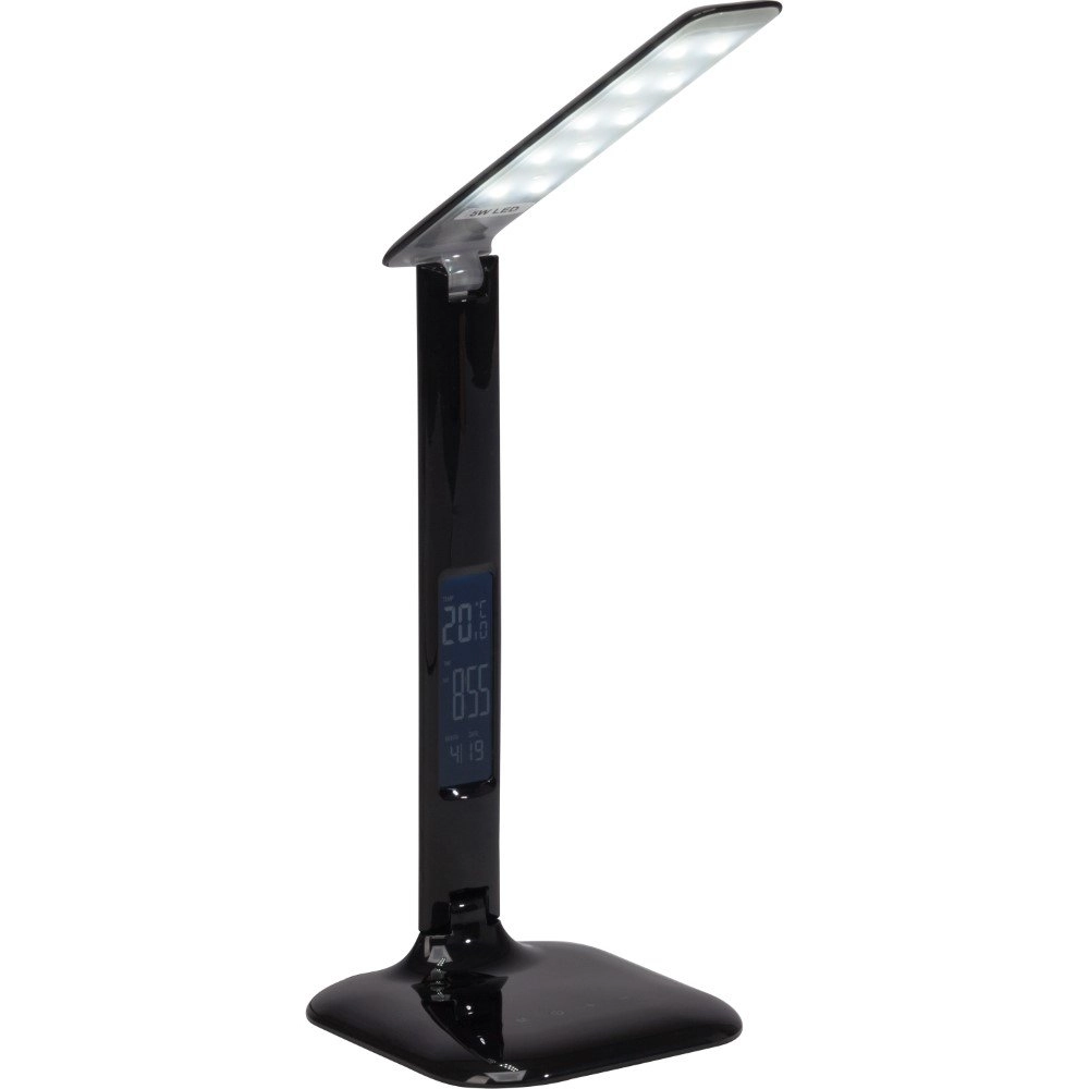 Multifunctional desk lamp Glenn black Brilliant 4004353220739