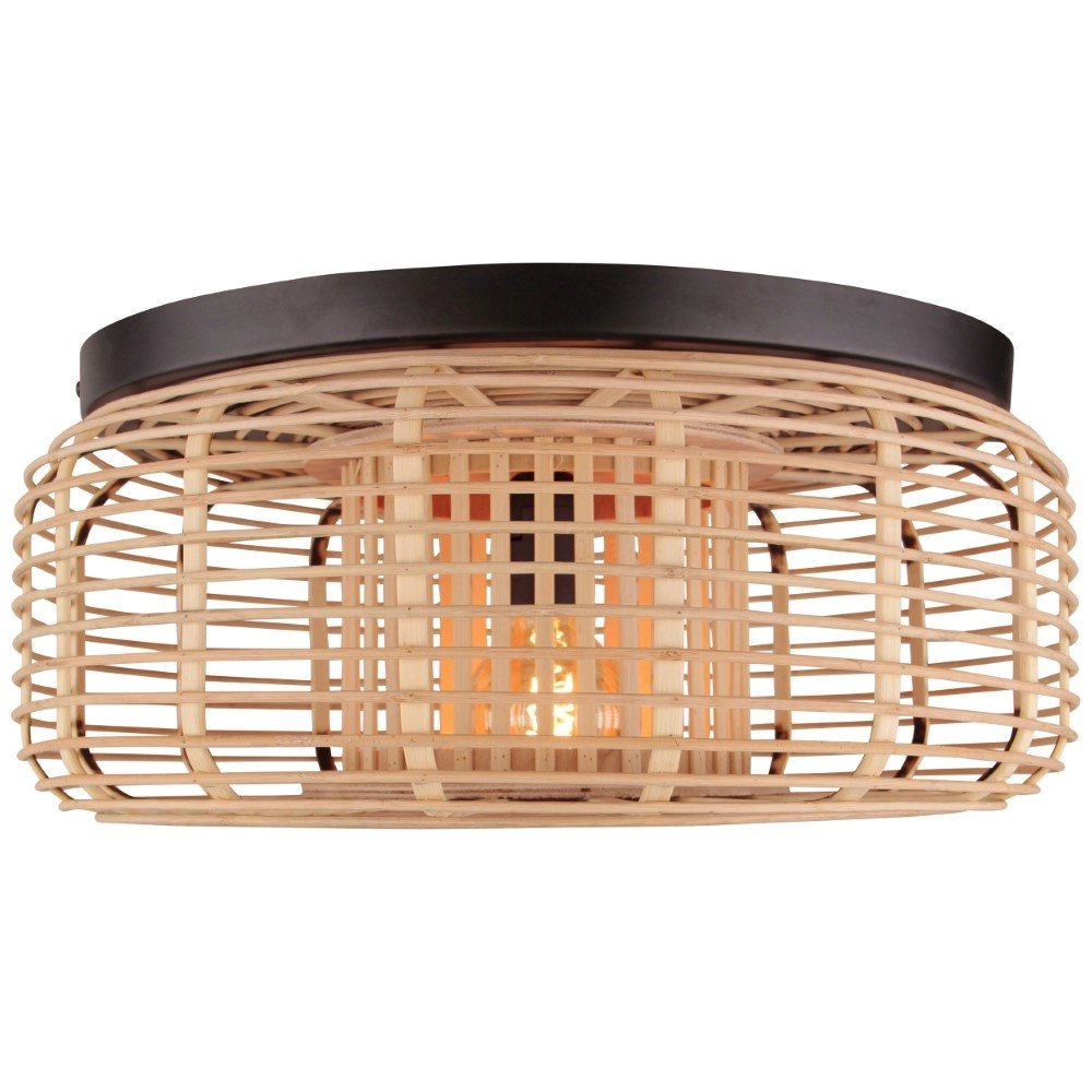 Ceiling light Crosstown Rattan