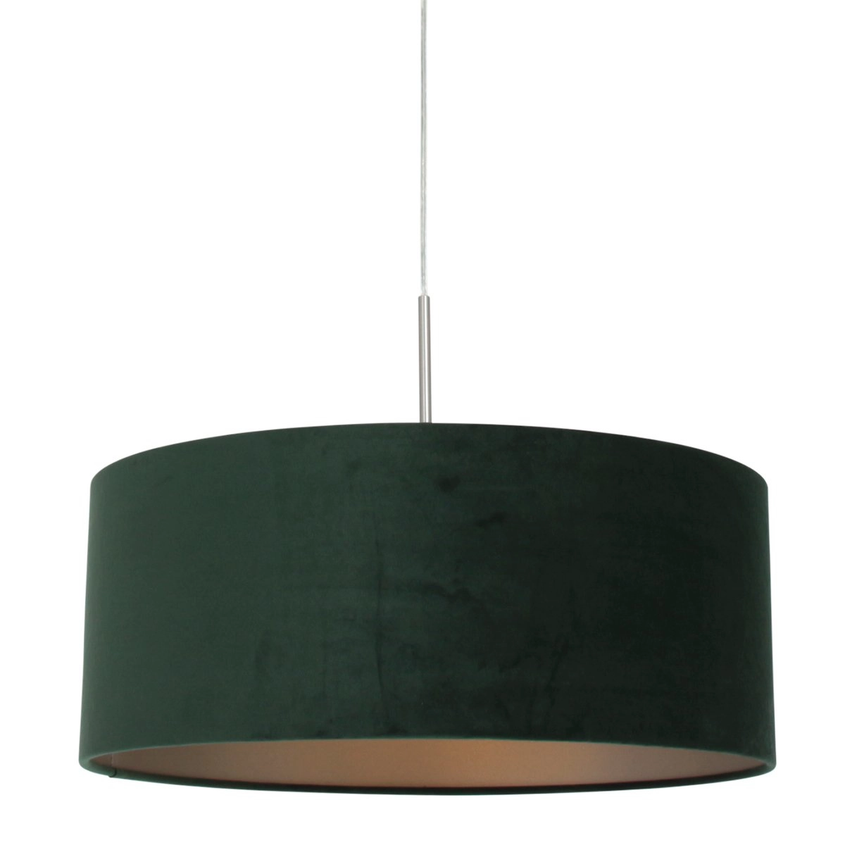 Hanging lamp Sparkled Velvet green