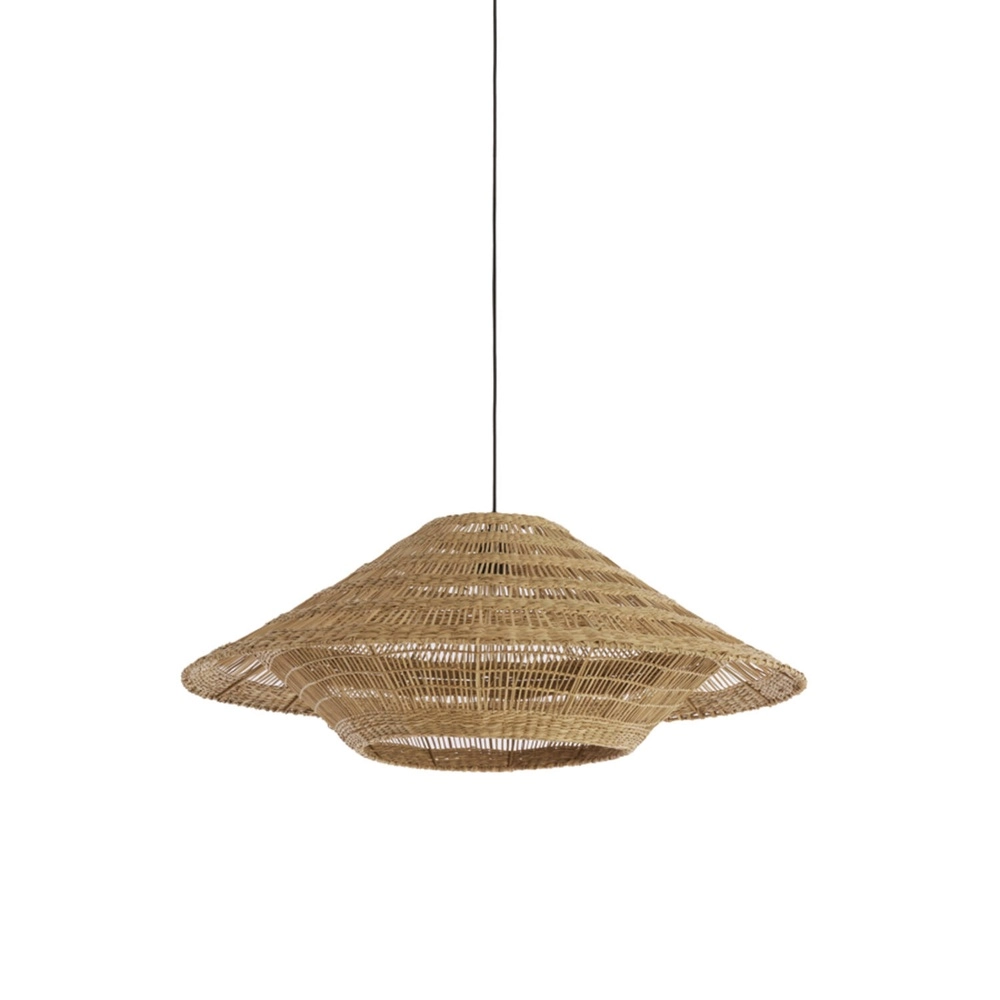 Pendant lamp Owana Ø 80cm rattan