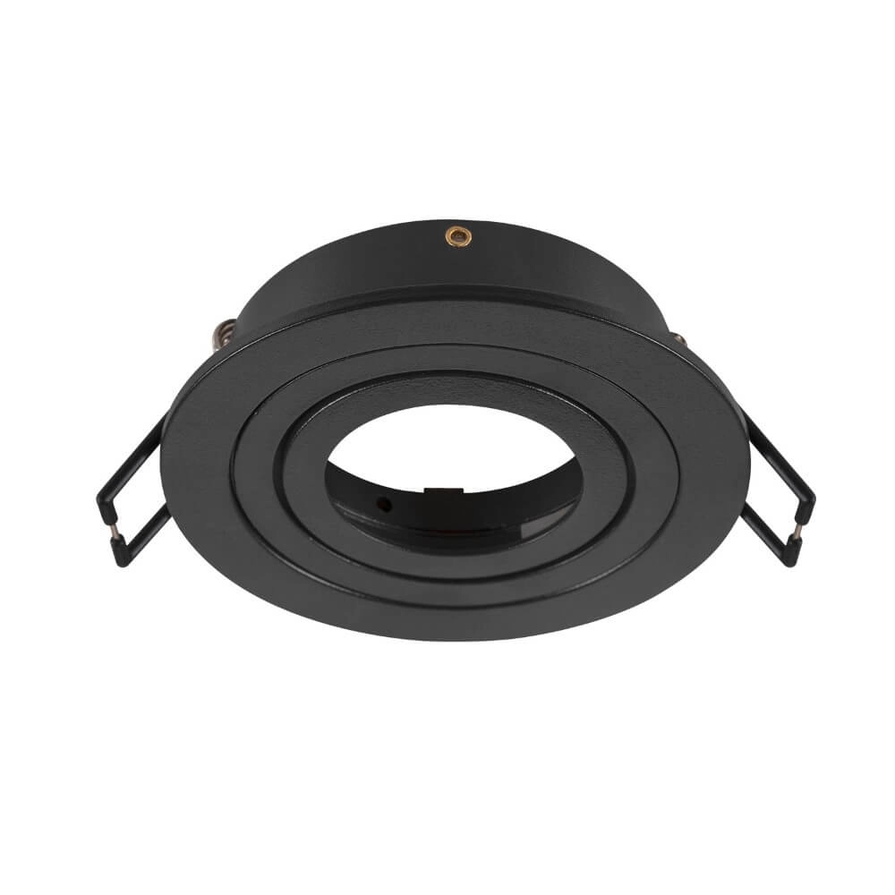 Mounting ring New Tria 75 Round black - without fitting