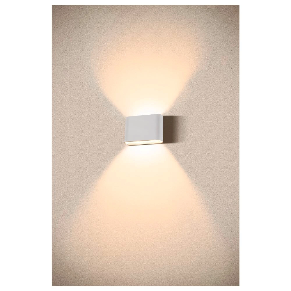 Led wall spot Oval 14 Up & down - white SLV 4024163273459
