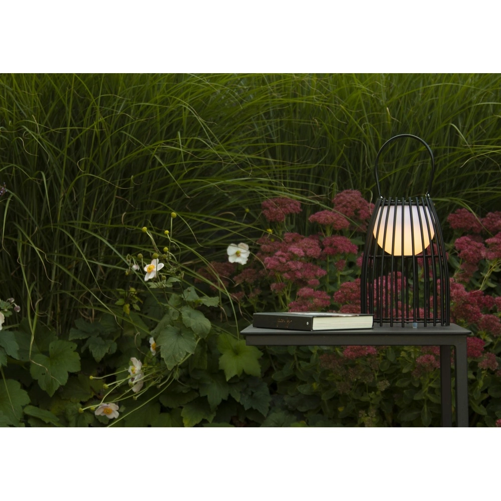 Rechargeable table lamp Fjara Black Lucide 5411212061355
