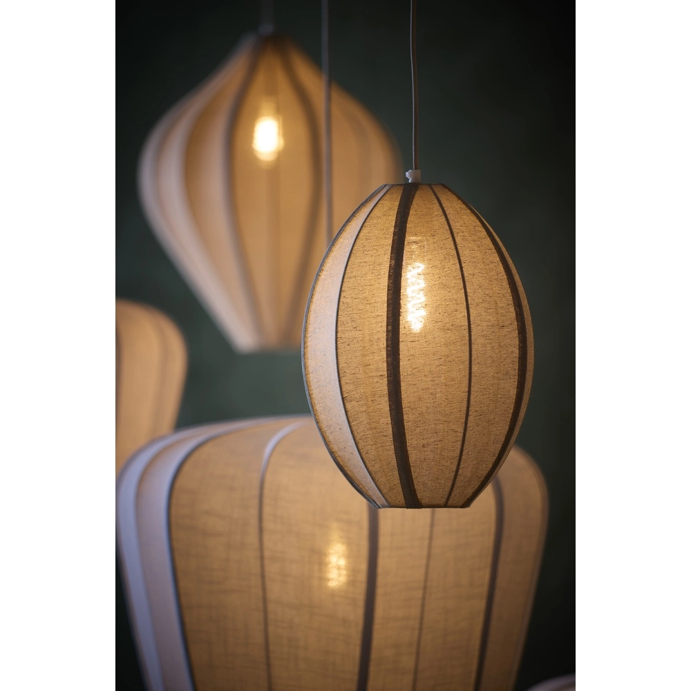 Japandi pendant lamp Milatos Ø 28,5cm - 1x E27 Light & Living 8717807743079
