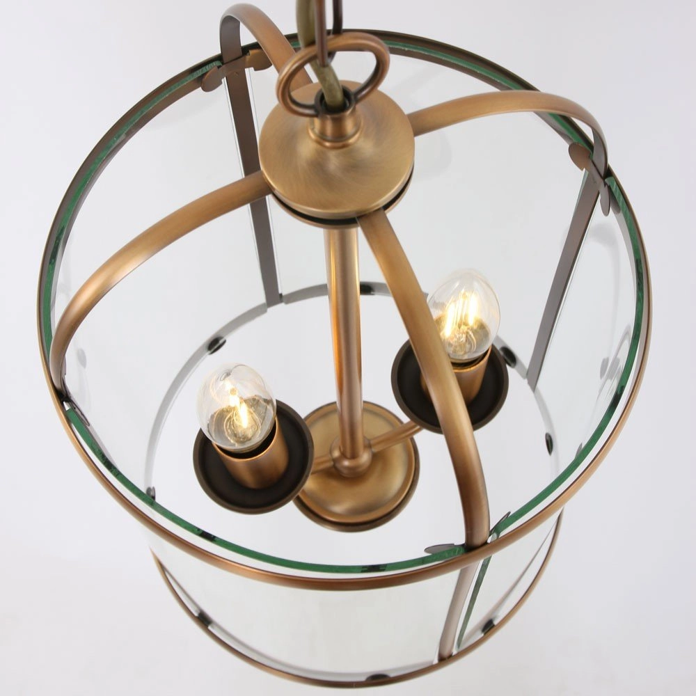 Pendant lamp Pimpernel 23cm old brass Steinhauer 8712746051940