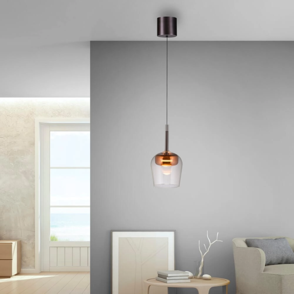 Pendant lamp Q-Kon copper Paul Neuhaus 4012248383834