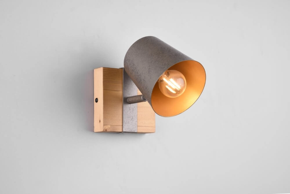 Mockery Bell antique grey with wood Trio 4017807502558