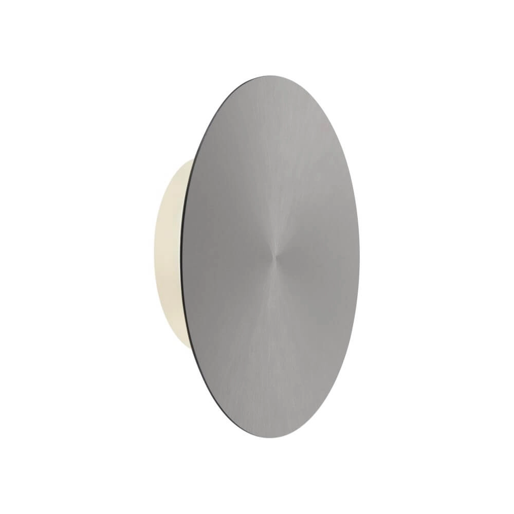 Design wall lamp Akku Puntua Ø 18cm grey Paul Neuhaus 4012248372487