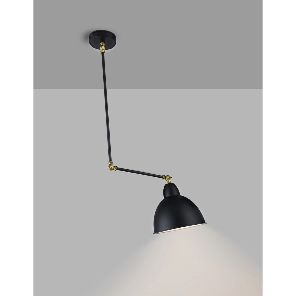 Ceiling lamp Virgo black