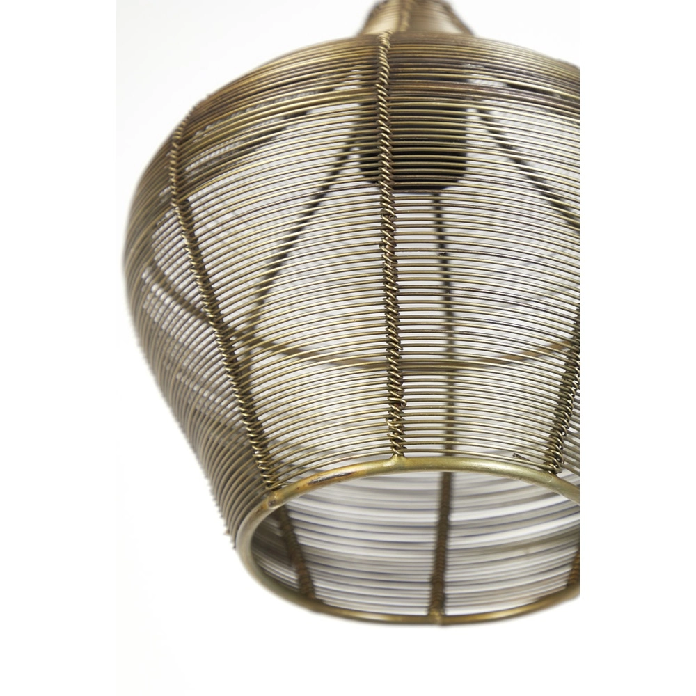 Pendant lamp Alvaro 5-light bronze Light & Living 8717807635626