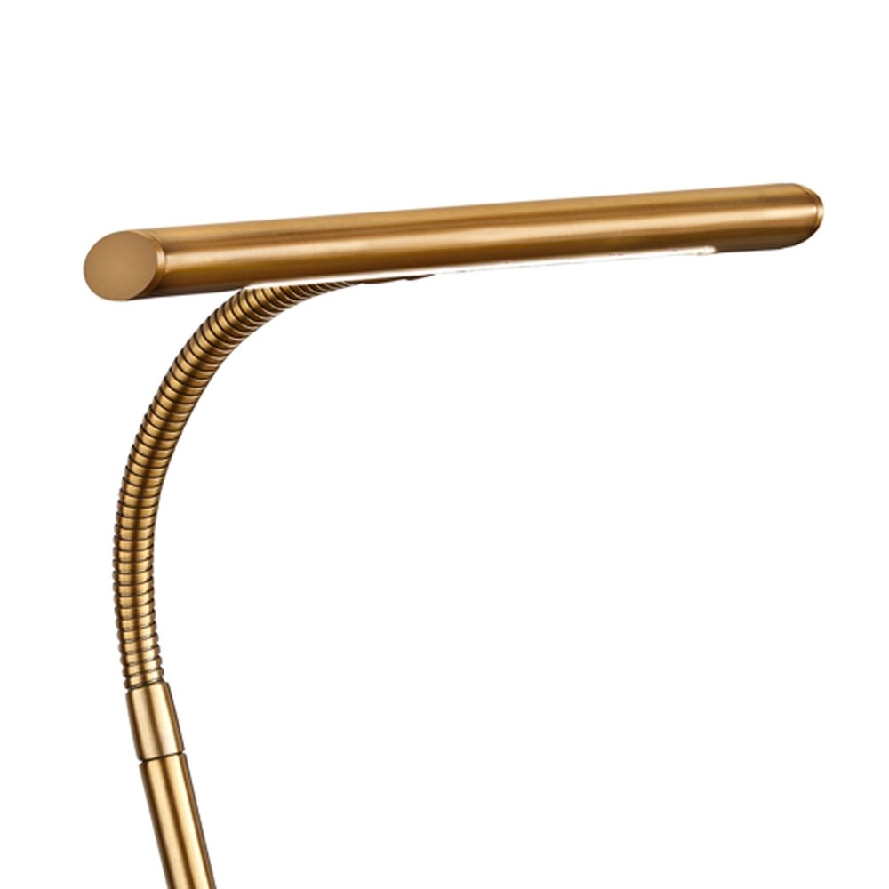 LED reading light Curtis old brass Trio 4017807275285