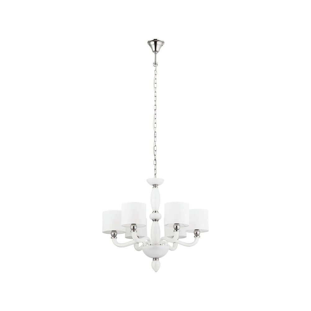 White chandelier Newport Ø 68cm