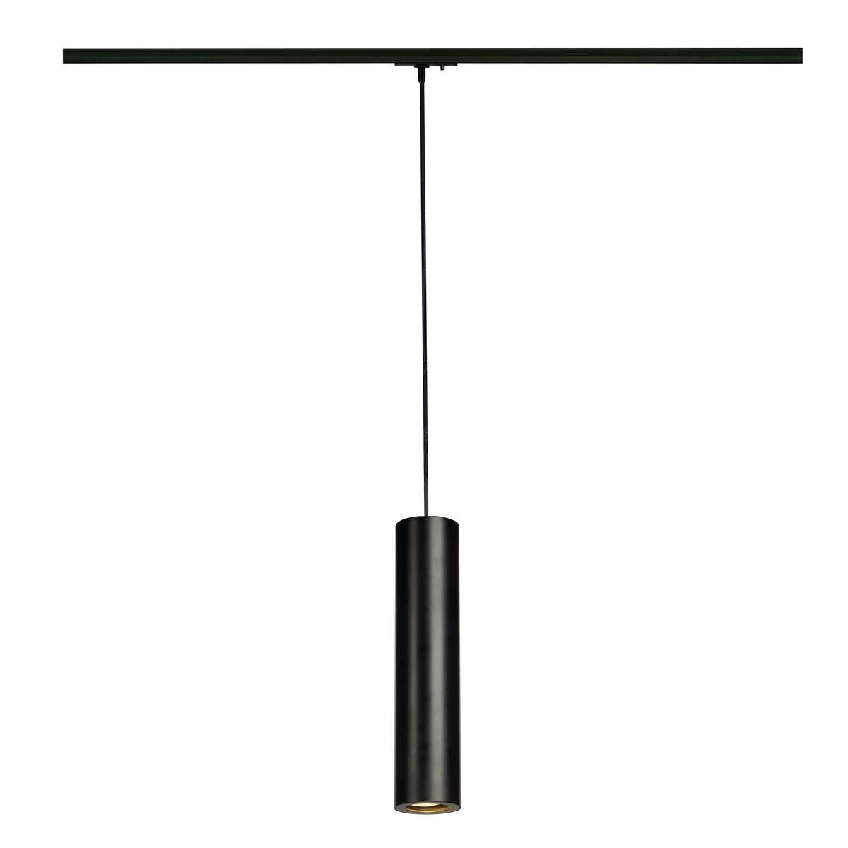 Black track lamp Enola_B Pd-1 1-phase