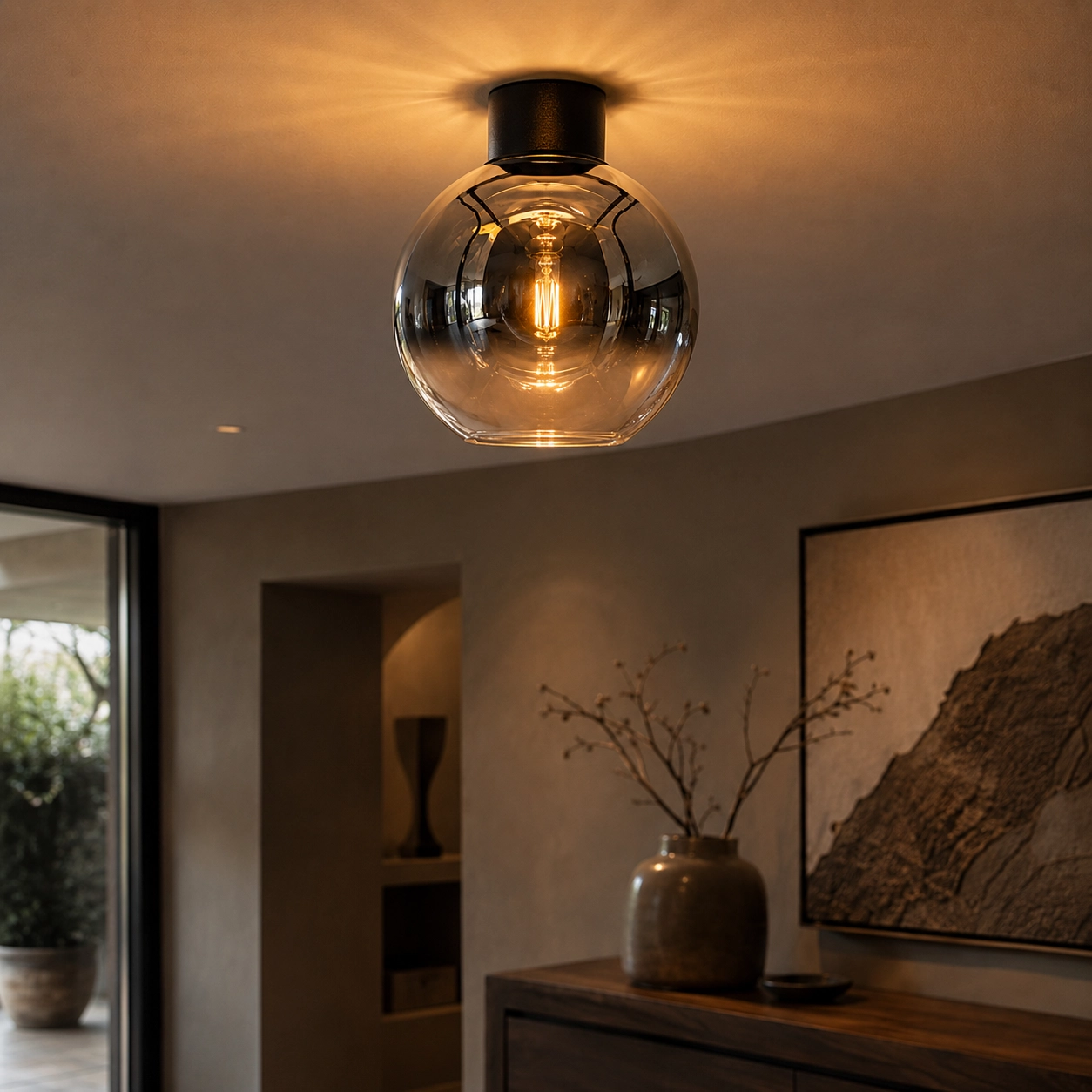 Ceiling light Rosario Ø 20cm