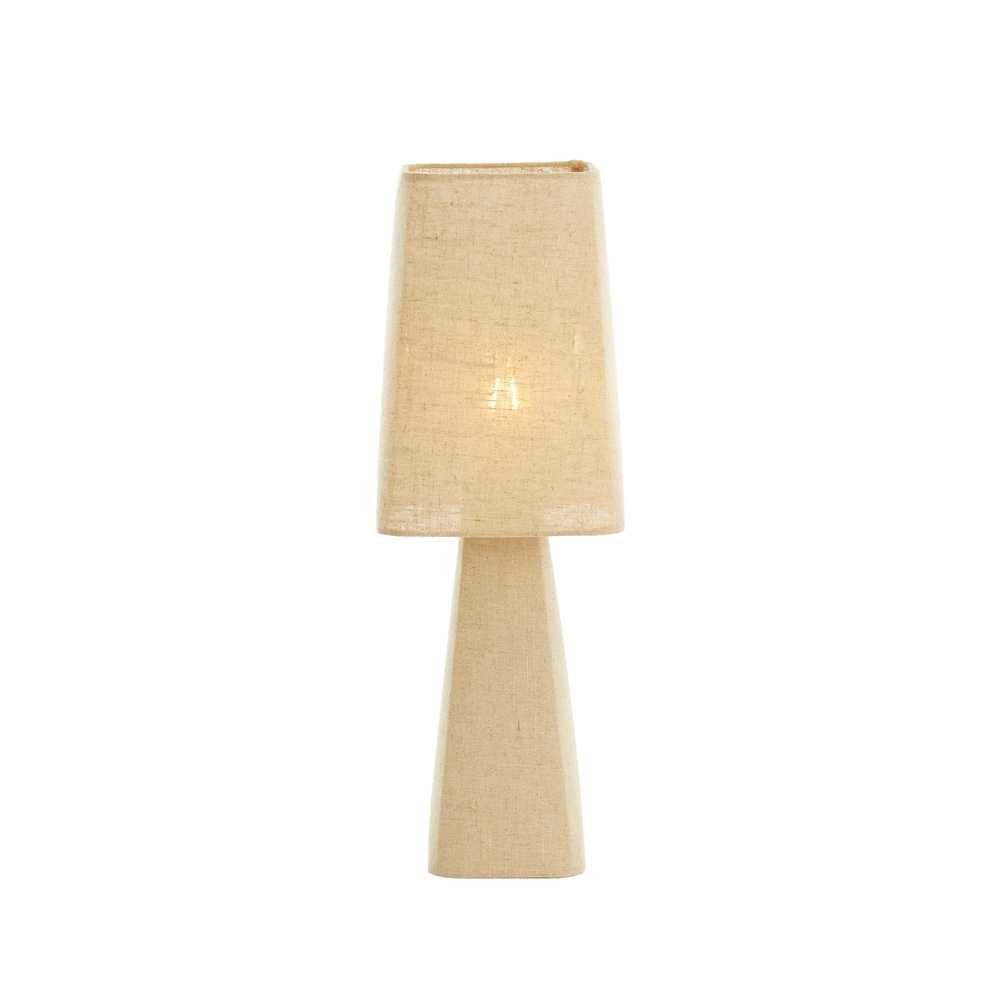 Linen table lamp Mikko 58cm - natural Light & Living 8717807758813