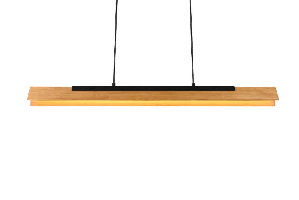 Wooden office hanging lamp Kerala Trio 4017807542455