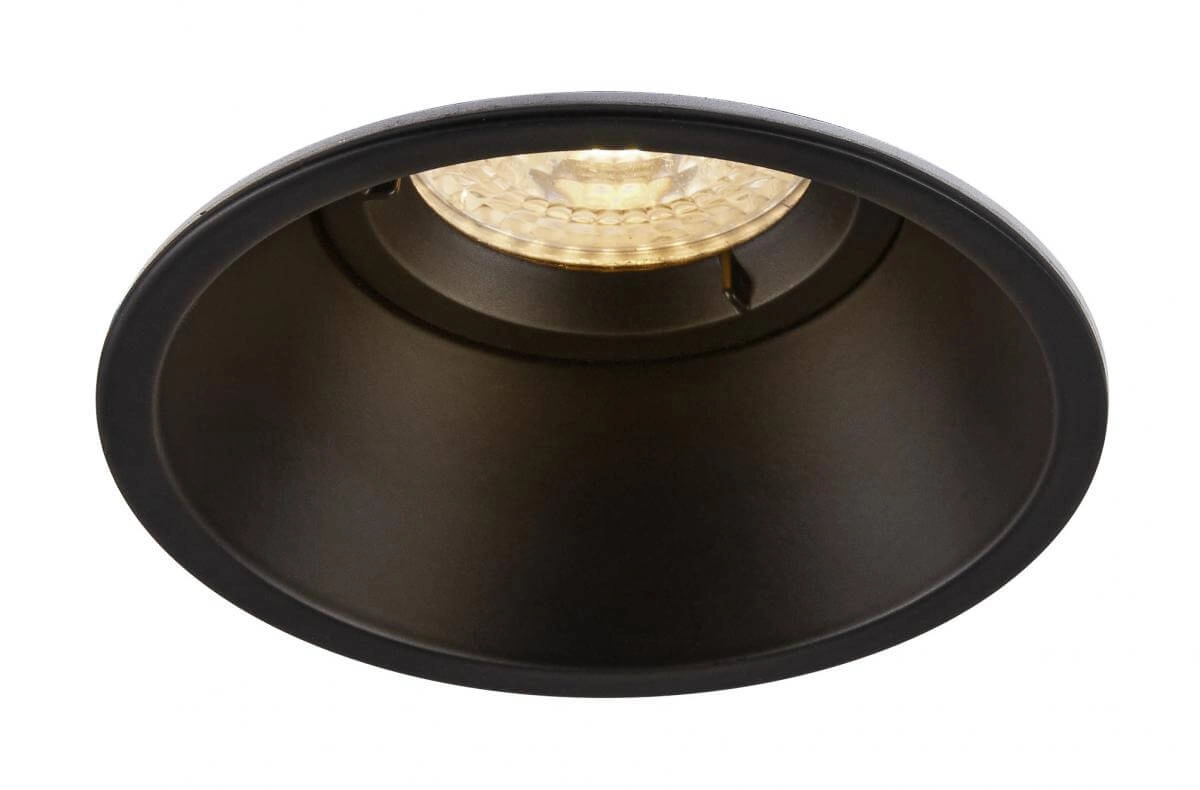 Recessed spotlight Horn 10.3 cm black