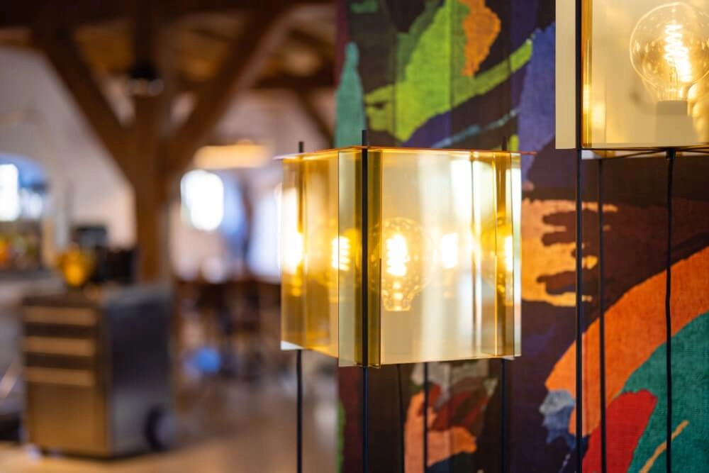 Square floor lamp Cube 130cm ETH 8720195304876