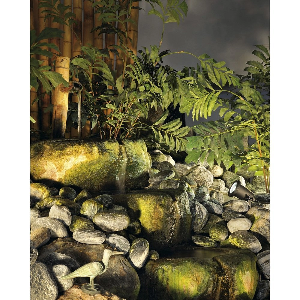Garden spotlight Nautilus Spike XL with lancing device SLV 4024163107143