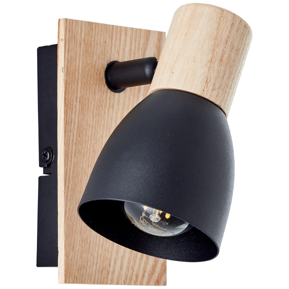 Wall lamp Daintree black Brilliant 4004353408663