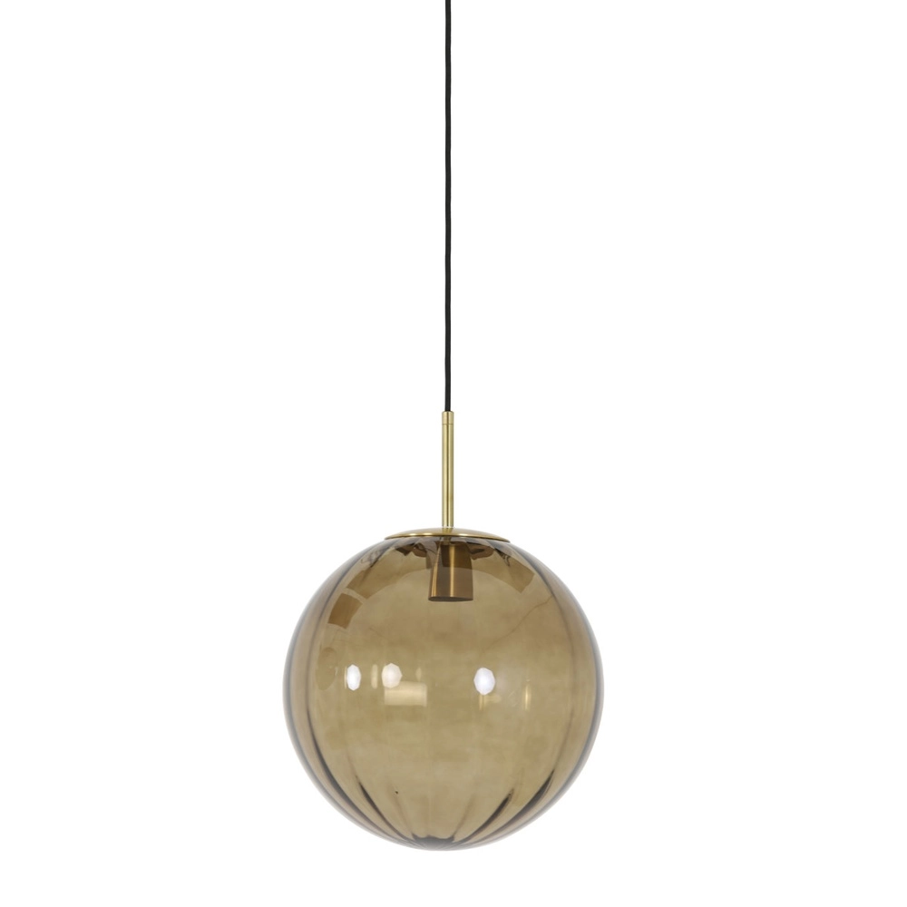 Pendant lamp Magdala Ø 30cm amber Light & Living 8717807636272