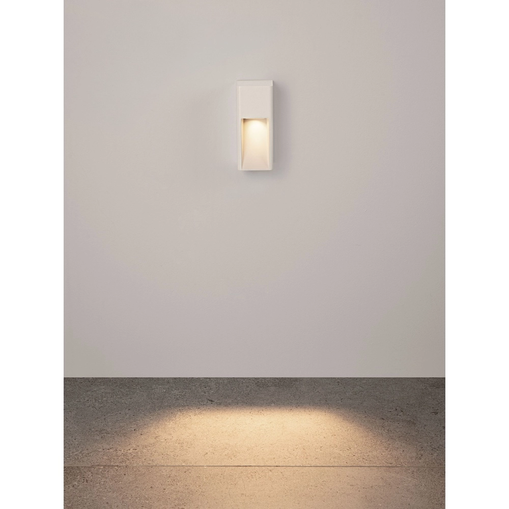 Sleek wall lamp Mazu white Lyora 5212063504370