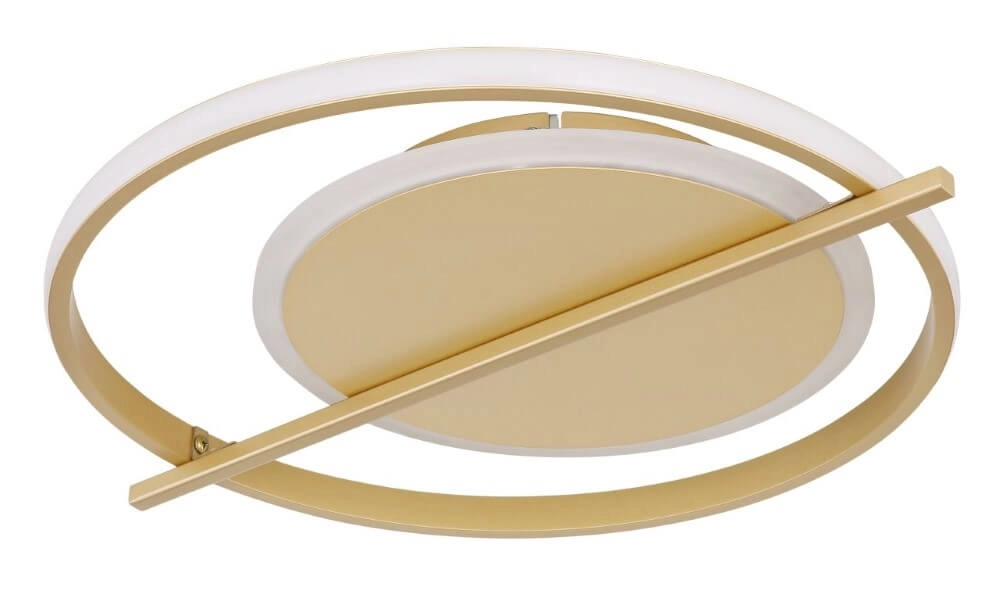 Golden ceiling lamp Reball round Globo 9007371438792