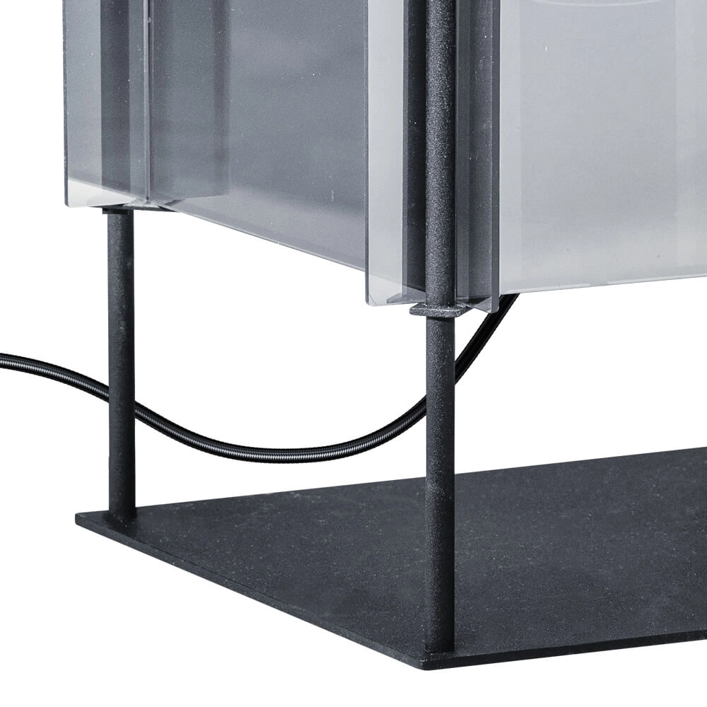 Square table lamp Cube 38cm ETH 8720195304890