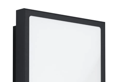 LED wall lamp Casazza 42cm with motion sensor black Eglo 9002759995218