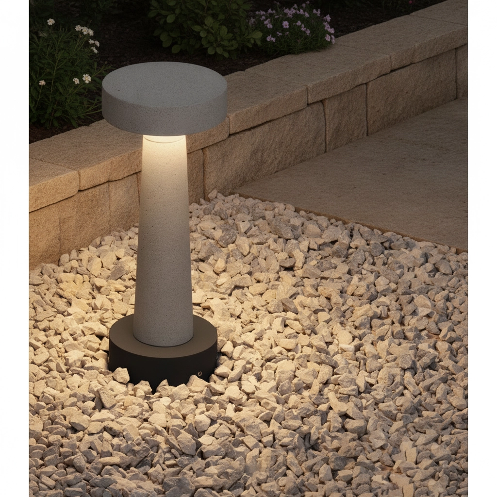 Garden lamp Cram sand brown 30cm