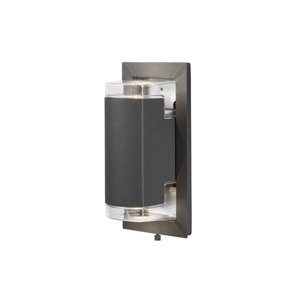 Wall spot Potenza 22cm anthracite