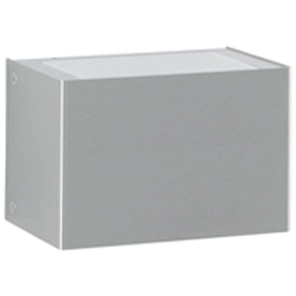Wall lamp Stainless Steel Led Squad Square M 15cm stainless steel