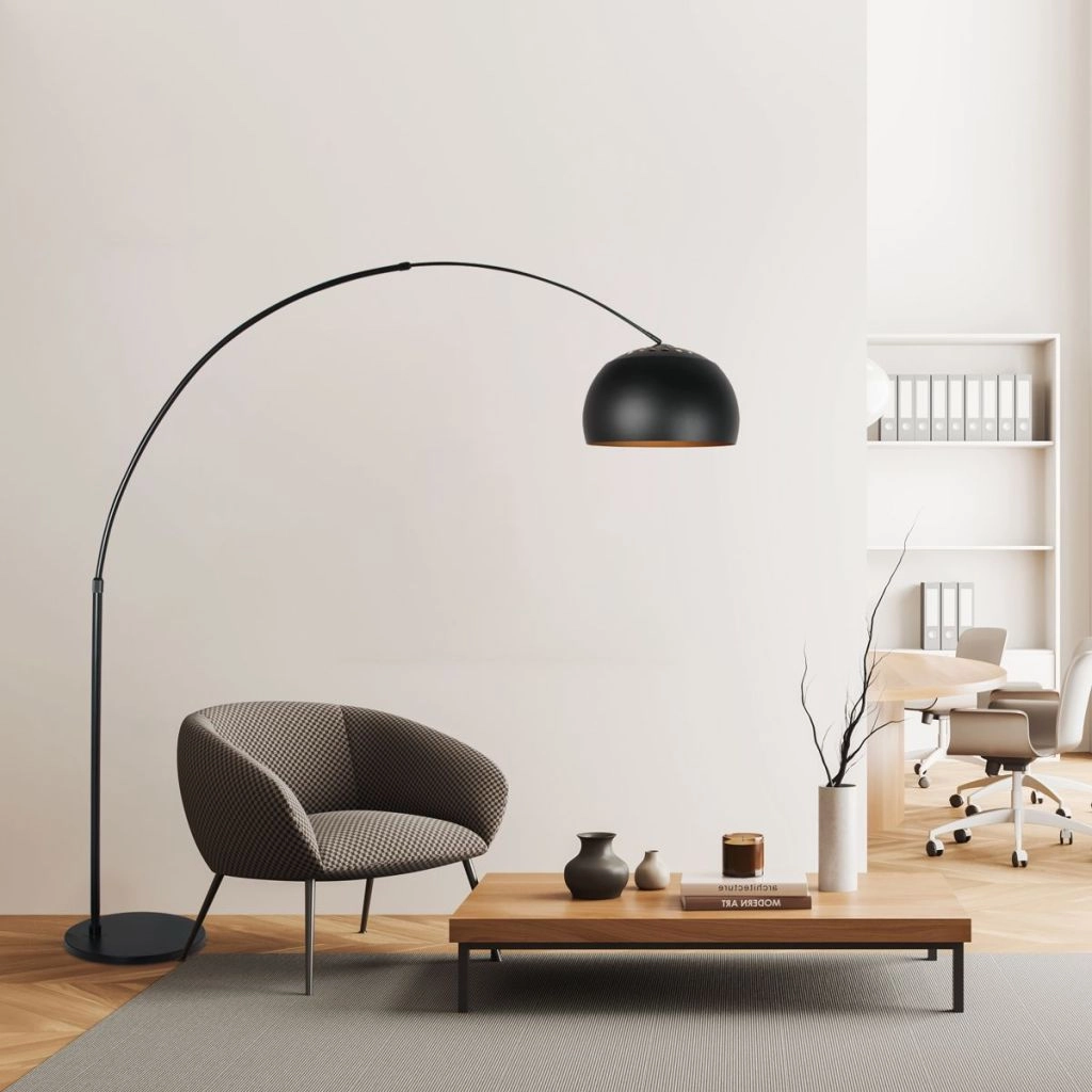 Black arc lamp Globe Black Steinhauer 8712746190625