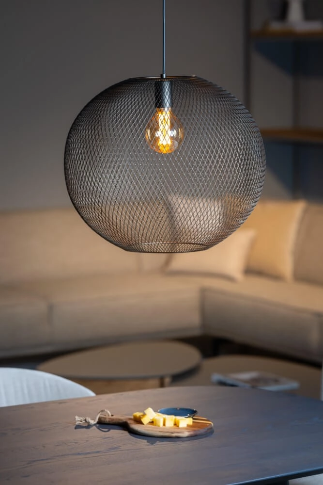 Brown pendant lamp Billie design Ø 50cm ETH 8720195308850