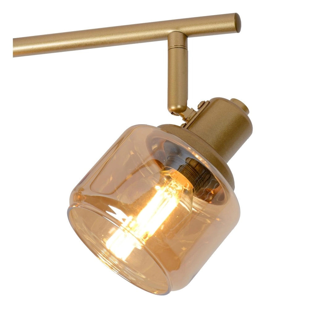 Ceiling lamp Bjorn 4-light gold Lucide 5411212771247