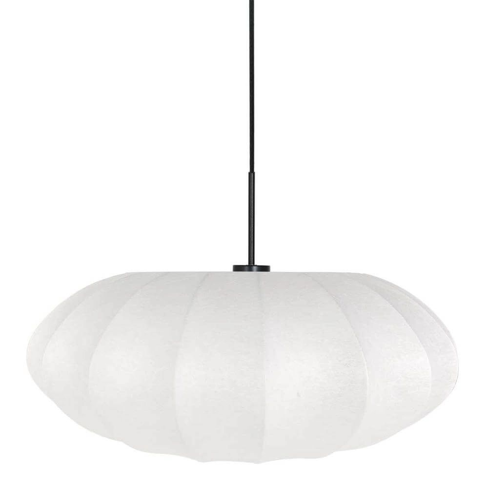 Pendant lamp Sparkled Light black with white hood Steinhauer 8712746173147