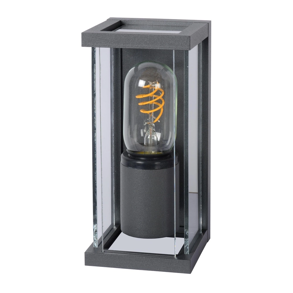 Sleek wall lamp Claire anthracite