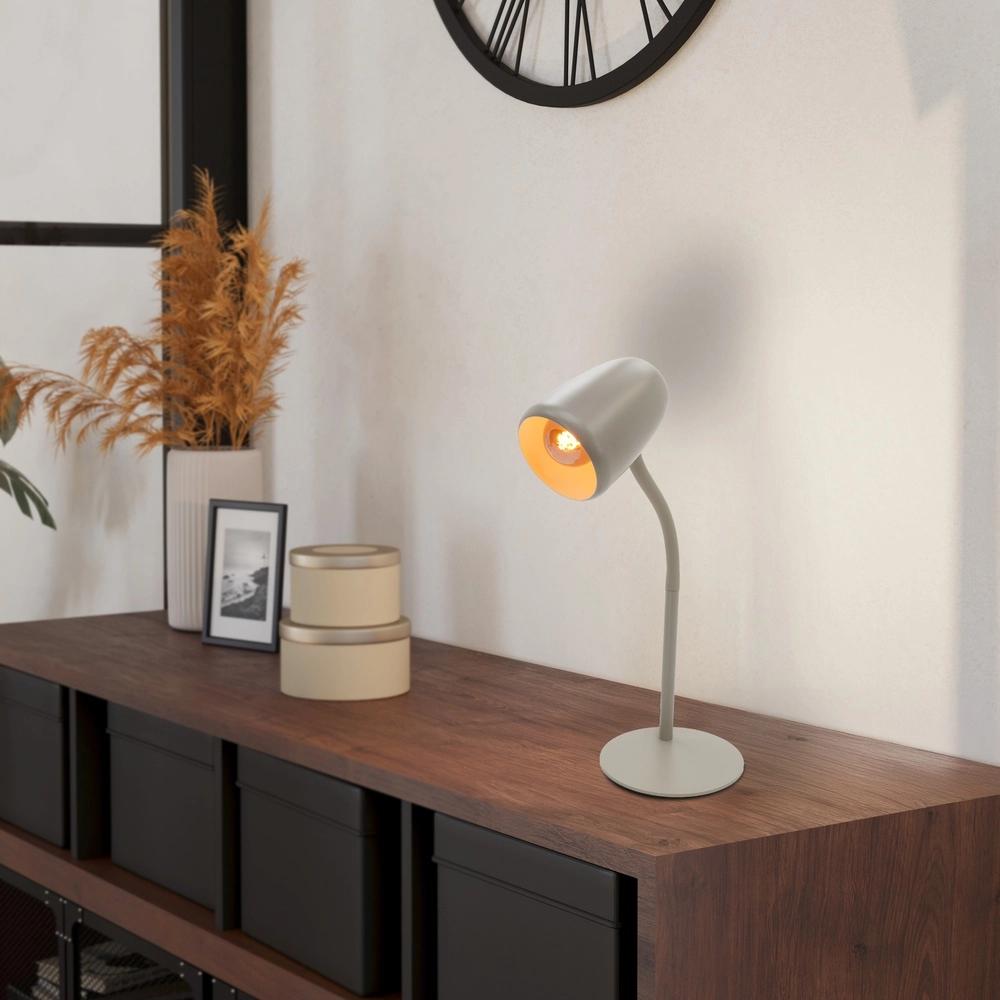 Table lamp Carlo sand brown Eglo 9008606357550