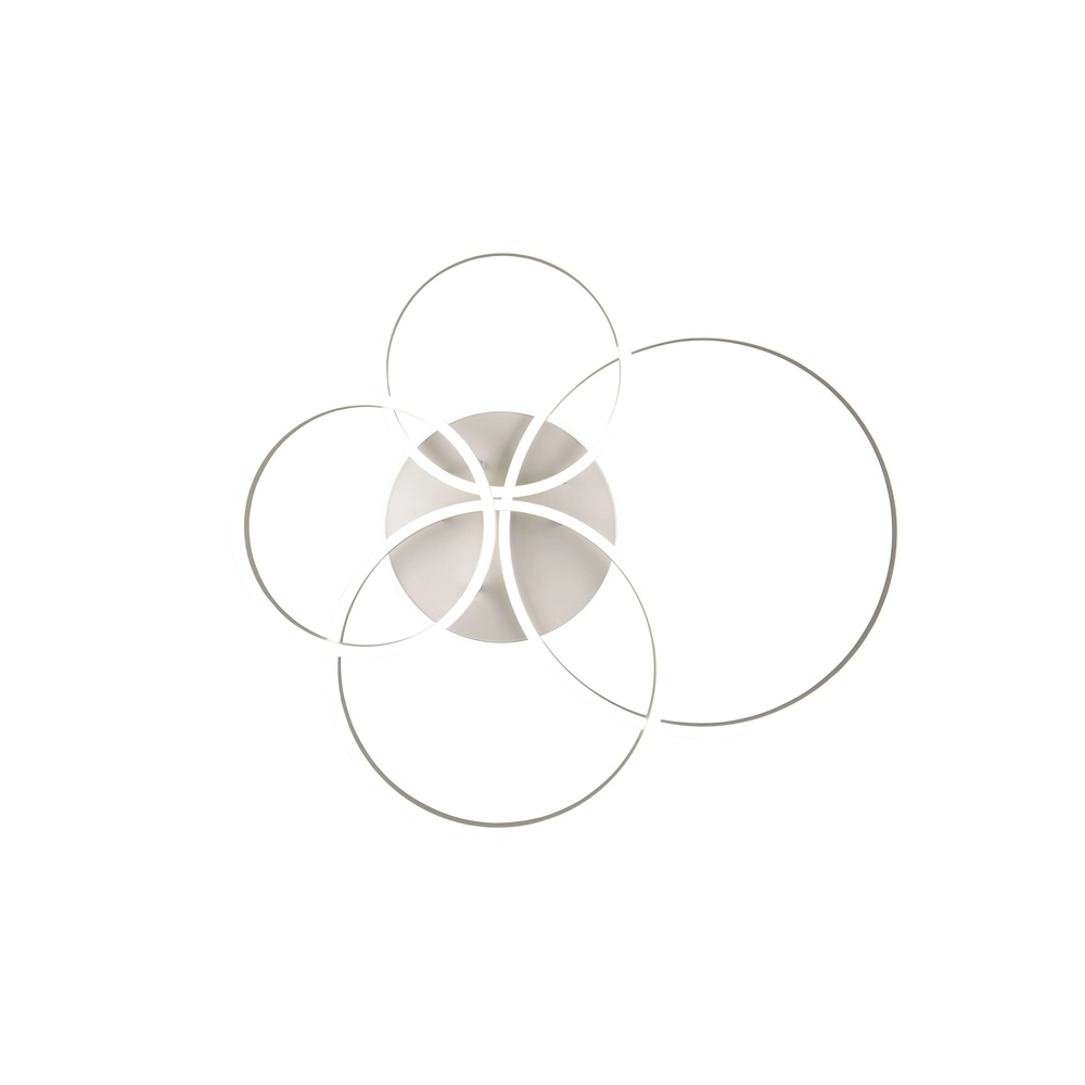 Ceiling lamp Drake Nickel Modern Trio 4017807657821