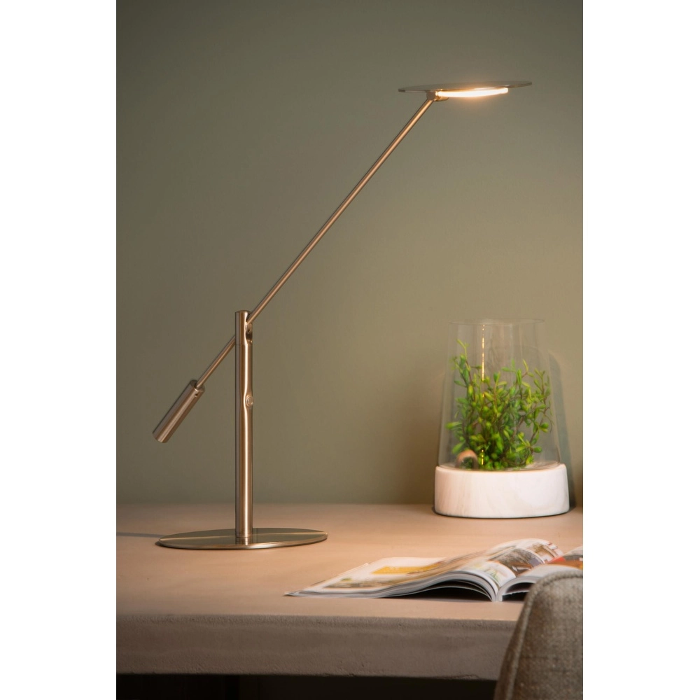 Desk lamp Anselmo chrome Lucide 5411212193926