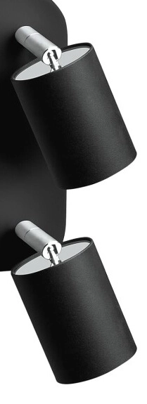 Spot lamp Eye 4-light black Lyora 5903139602297
