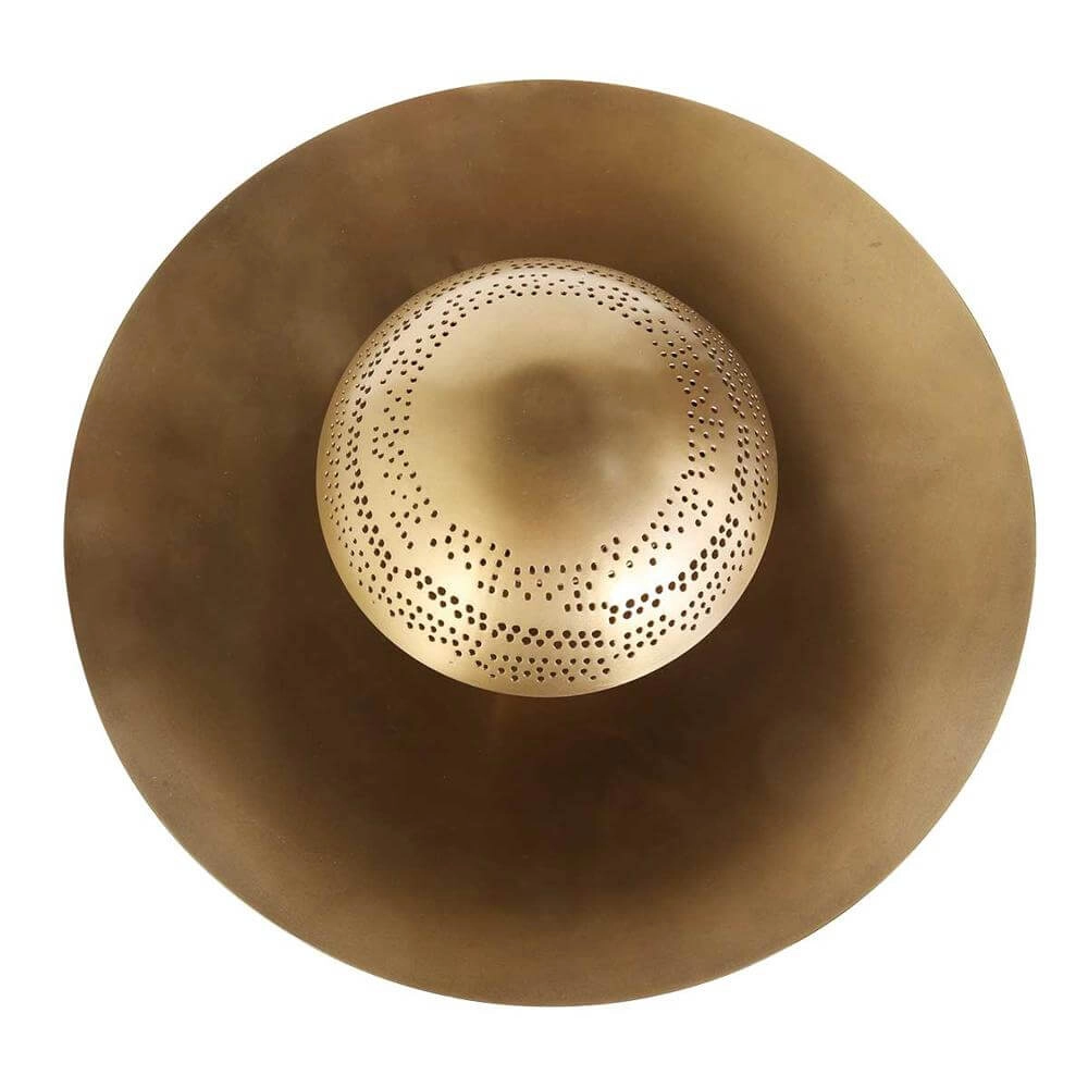 Round ceiling lamp Brass bronze Steinhauer 8712746171662