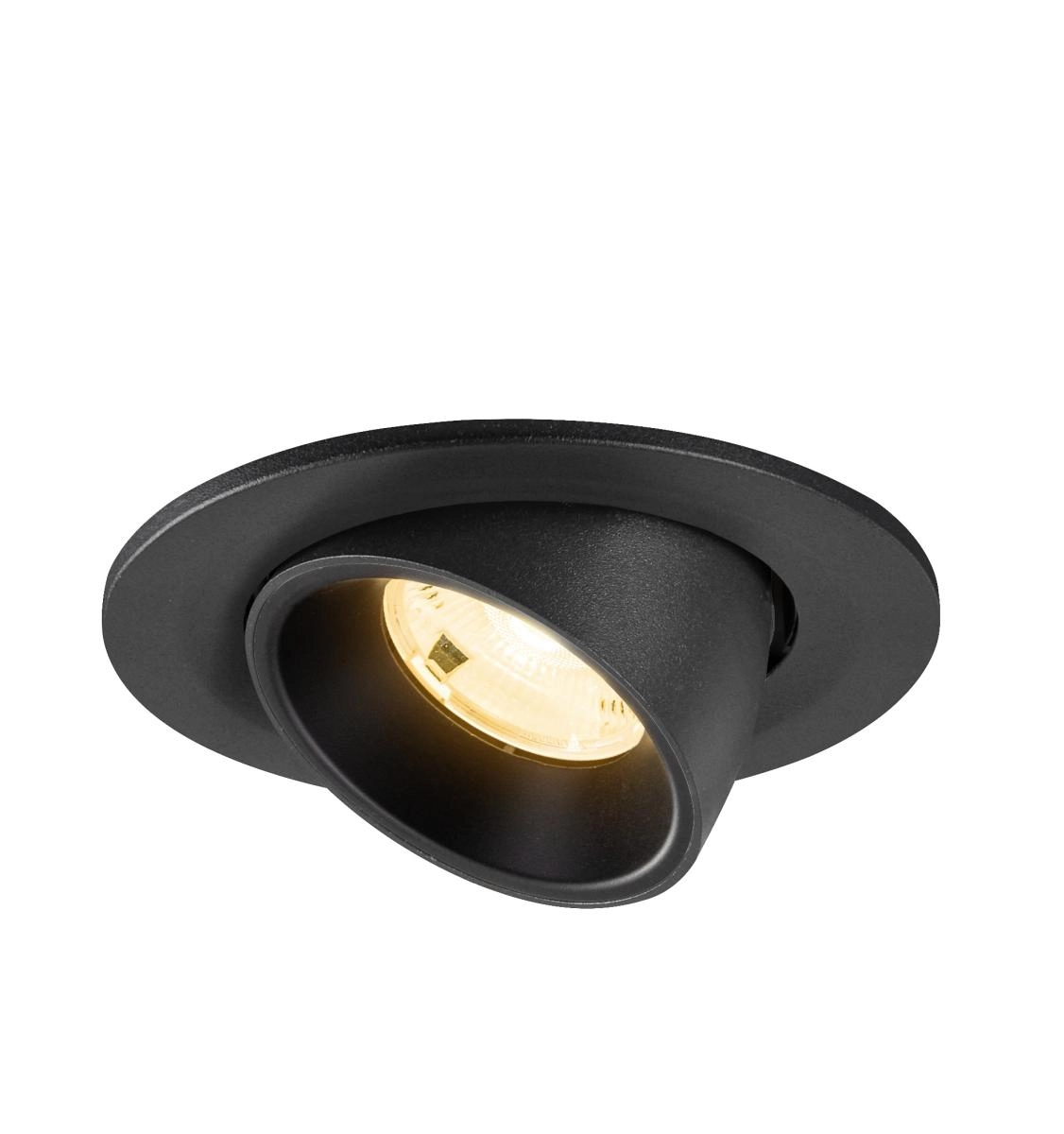 Recessed spotlight Numinos Gimble S black 3000K - 20deg SLV 4024163313575