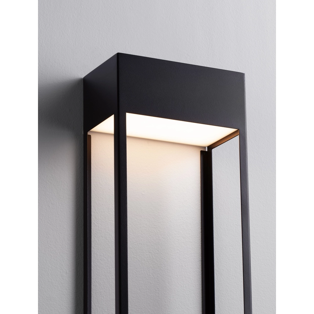 Sleek wall lamp Moby black Lyora 5212017464941