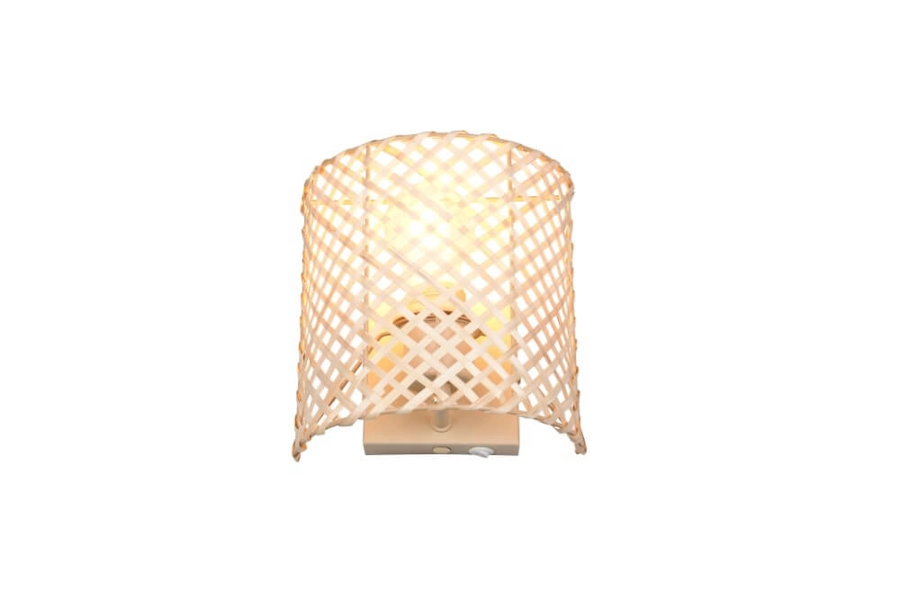 Japandi wall lamp Bina cream Trio 4017807636215